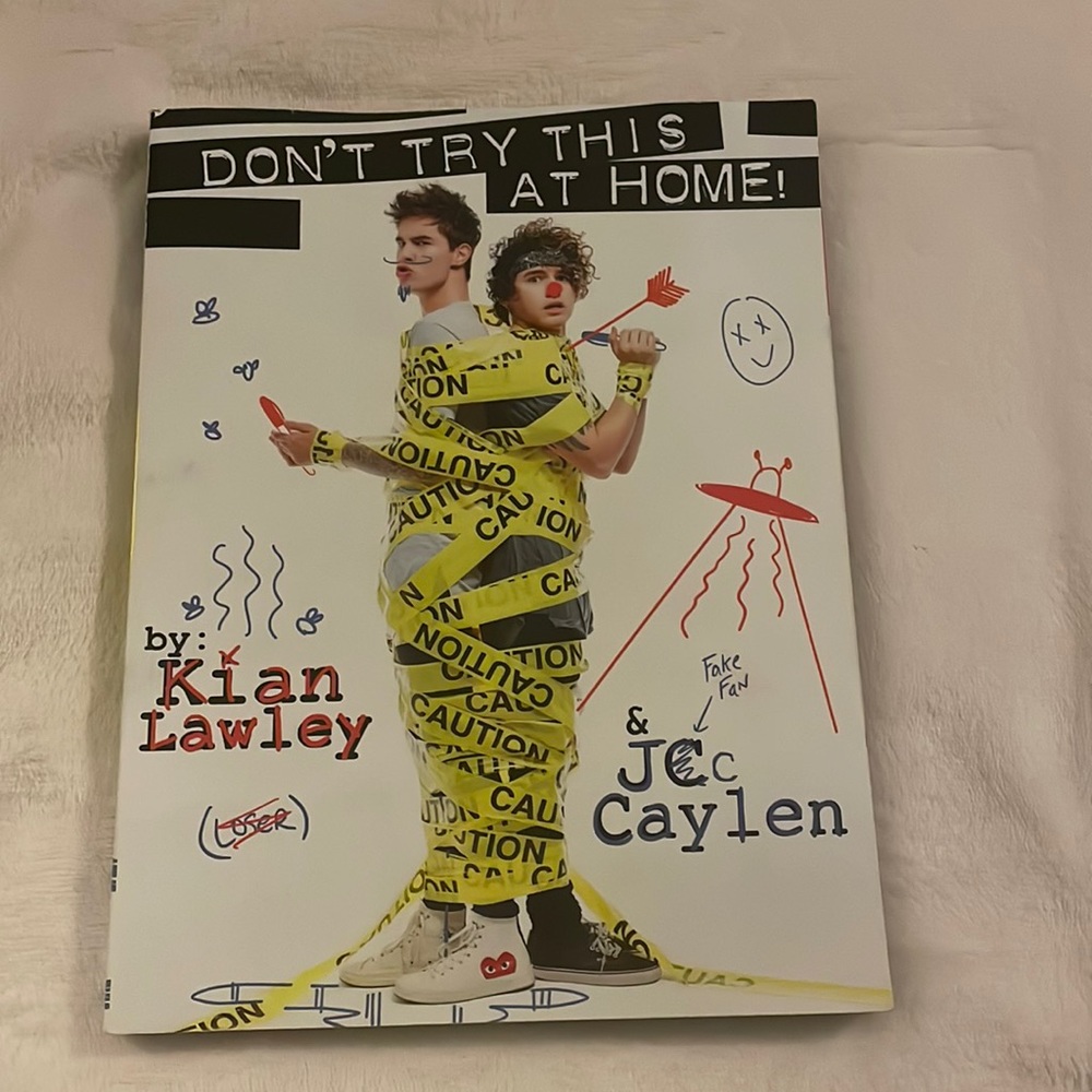 kian and jc: don’t try this at home book